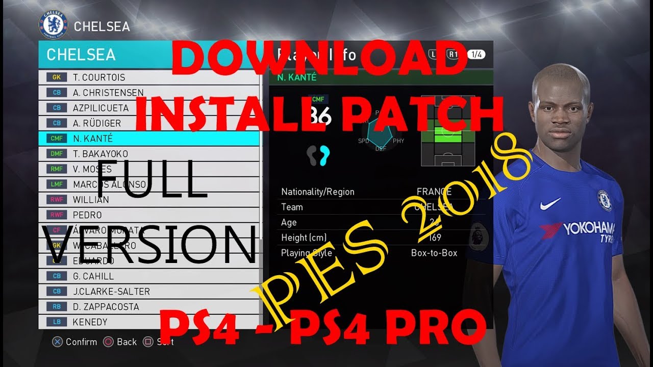 download patch pes 2018